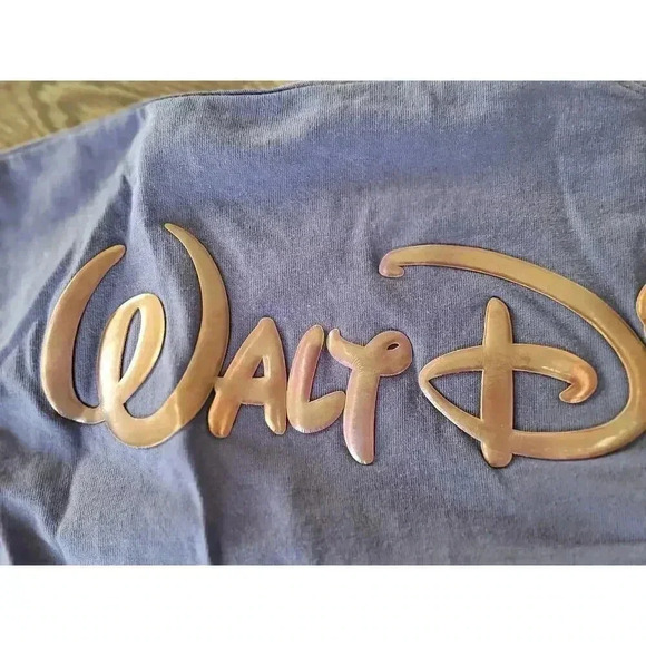 Walt Disney World 50th Anniversary Purple Spirit Jersey Shirt size small #7 - Picture 5 of 6